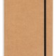 Caderneta Tipo Moleskine Em Material Kraft Personalizado