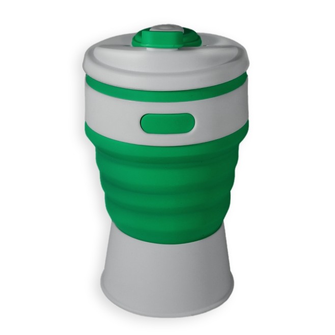 Copo Retrátil Para Brinde Silicone 500Ml