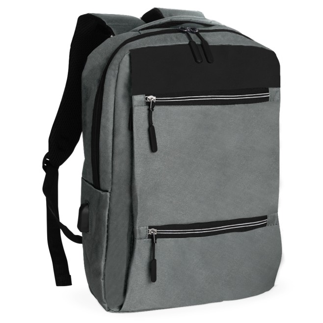 Mochila De Nylon Usb 17L