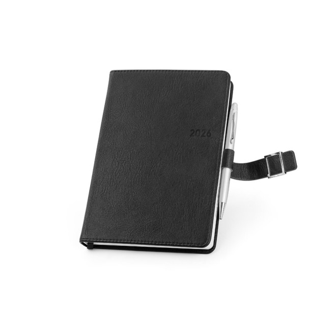Agenda A5 em PU (58% reciclado) Personalizada