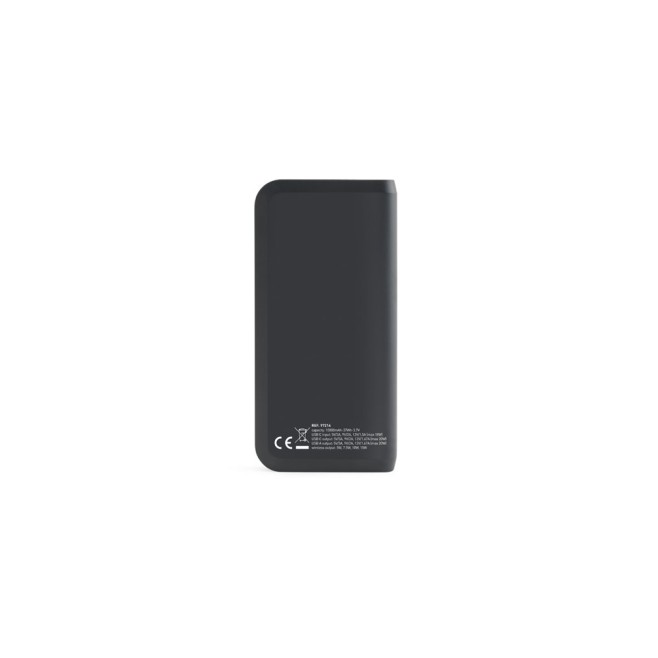 Bateria Portátil em ABS 100% Reciclado 10.000mAh Personalizada