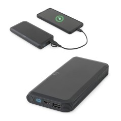 Bateria Portátil em ABS 100% Reciclado 10.000mAh Personalizada
