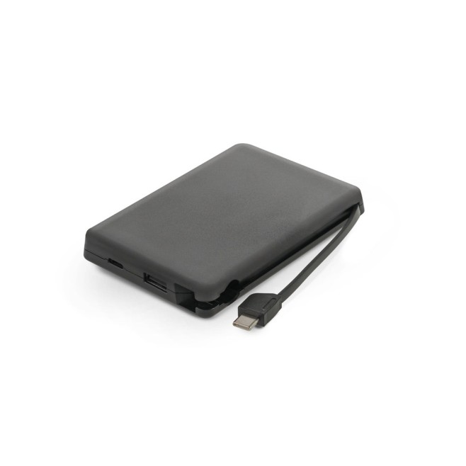 Bateria Portátil em ABS 100% Reciclado 10.000mAh Promocional