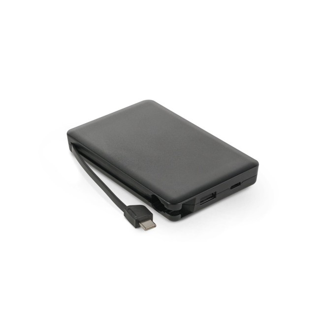 Bateria Portátil em ABS 100% Reciclado 10.000mAh Promocional