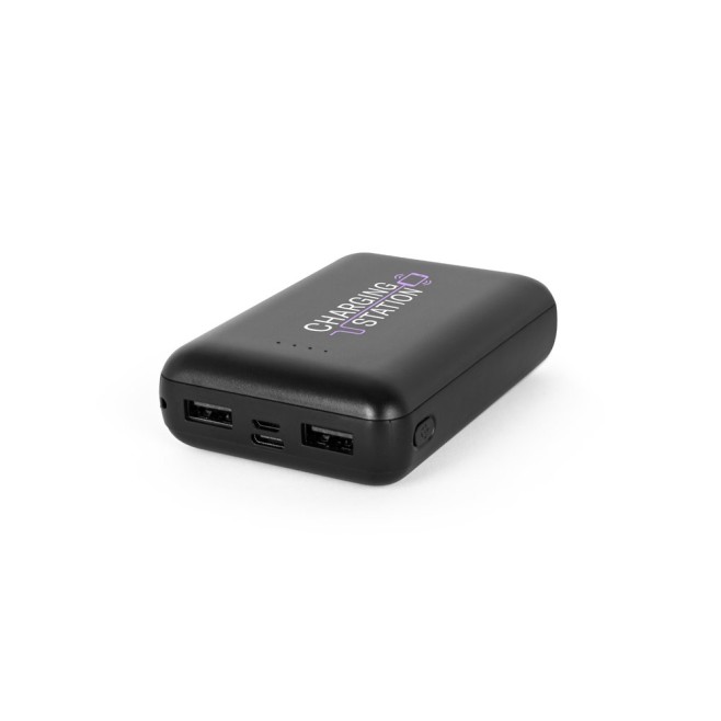 Bateria Portátil em ABS 100% Reciclado 10.000mAh Promocional