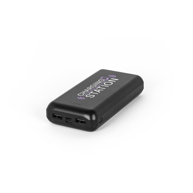 Bateria Portátil em ABS 100% Reciclado 20.000mAh Promocional