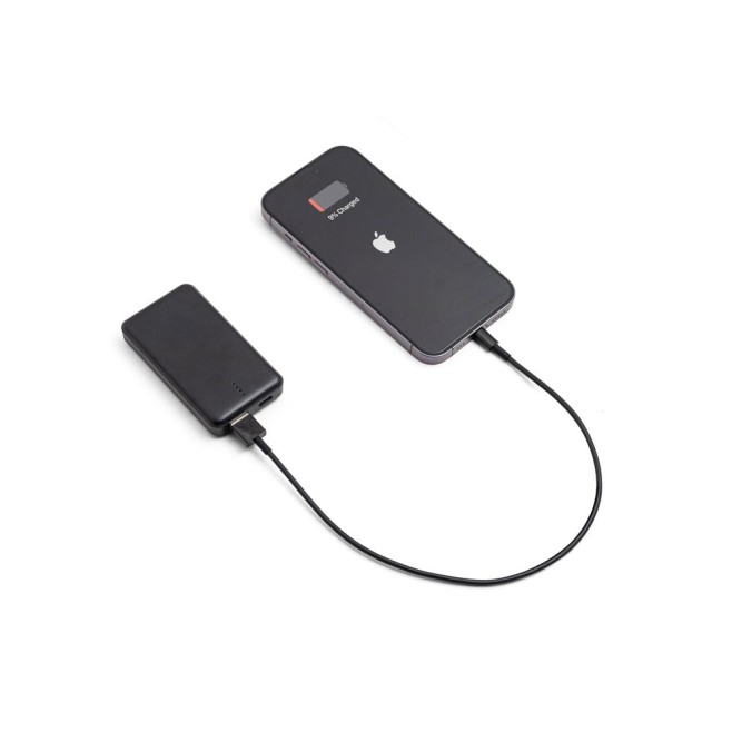 Bateria Portátil em ABS 100% Reciclado 4.000 mAh Promocional