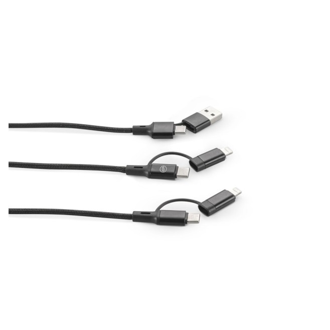 Cabo USB 6 em 1 Personalizado