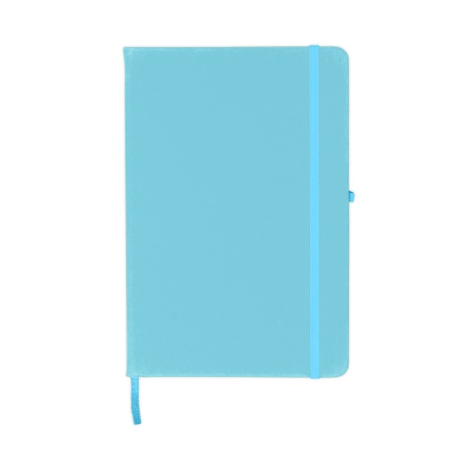 Caderneta Tipo Moleskine Pautadas Com Porta Caneta Personalizada