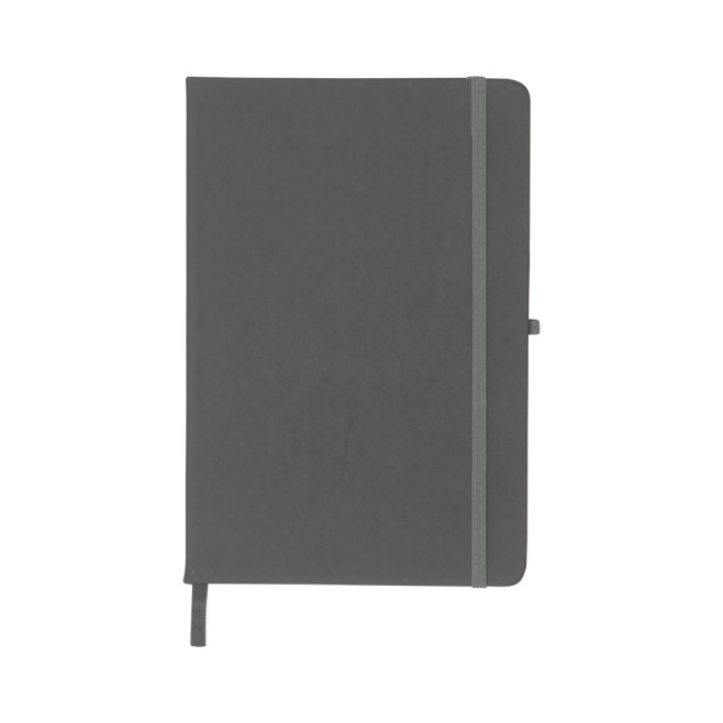 Caderneta Tipo Moleskine Pautadas Com Porta Caneta Personalizada
