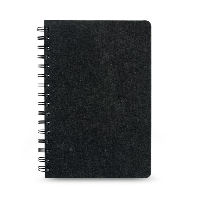 Caderno A5 em Feltro Personalizado