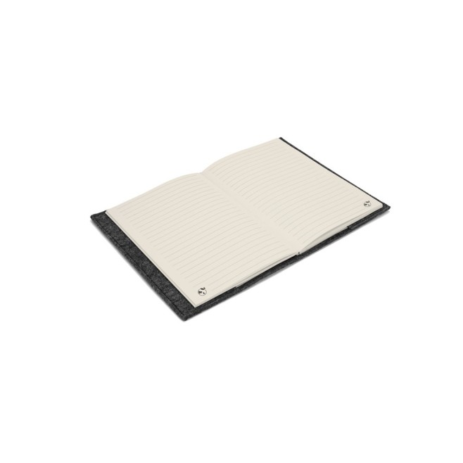 Caderno A5 Feltro Promocional