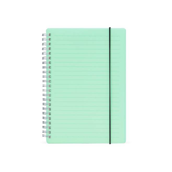 Caderno A5 Plástico Personalizado
