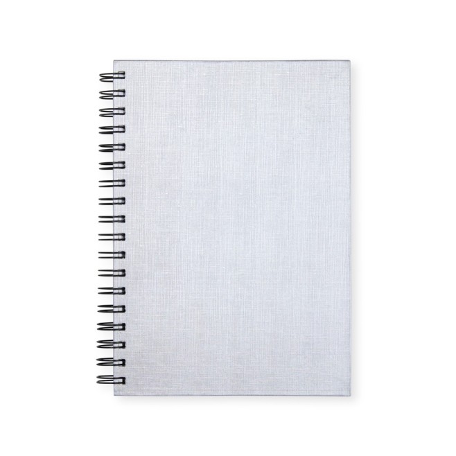 Caderno Capa Dura em Linho Personalizado