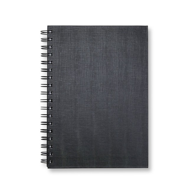 Caderno Capa Dura em Linho Personalizado