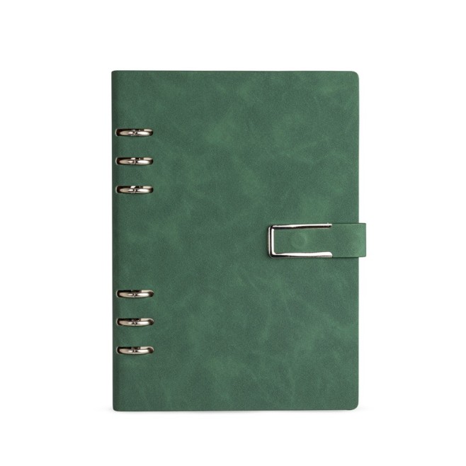 Caderno Fichário PU Personalizado com Logotipo