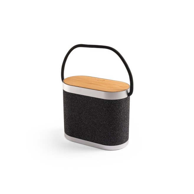 Caixa de Som de 15W em Bambu Personalizada