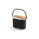 Caixa de Som de 15W em Bambu Personalizada