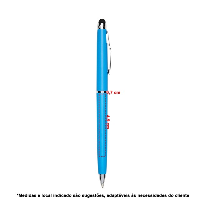 Caneta Plástica Touch Personalizada Para Brindes