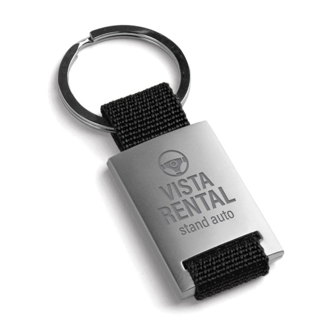 Chaveiro em Metal e Webbing Personalizado