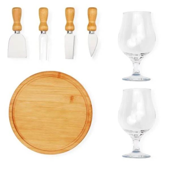 Conjunto Para Queijo/Cerveja Personalizado