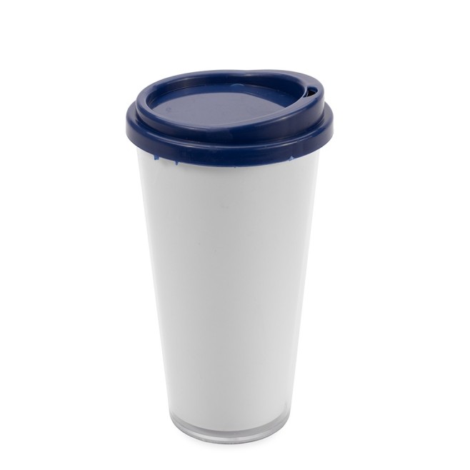 Copo Plástico Duplo 400ml Promocional