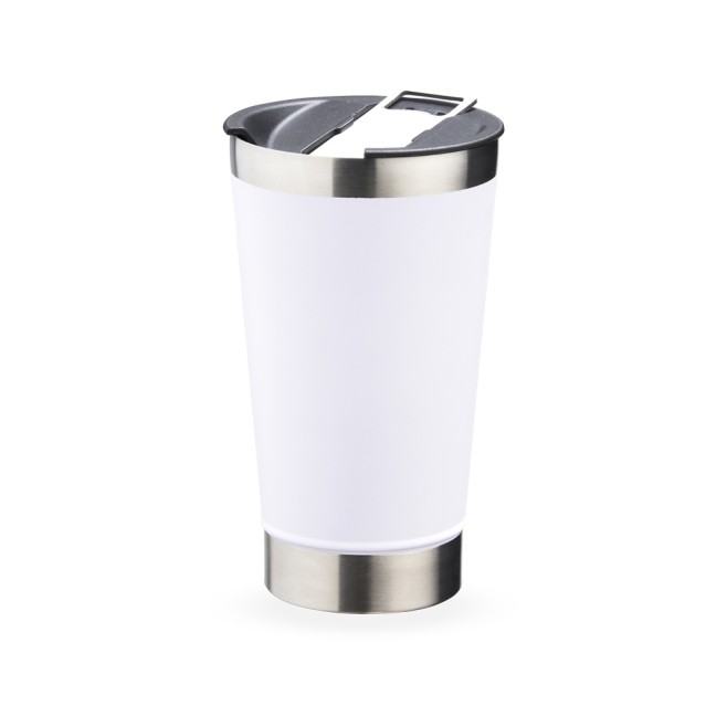 Copo Térmico 500Ml Com Abridor Para Brinde