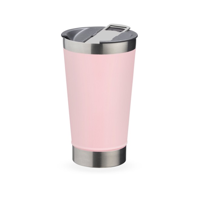 Copo Térmico 500Ml Com Abridor Para Brinde