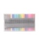 Kit Canetinhas Ponta Dupla Com 24 Cores Personalizado