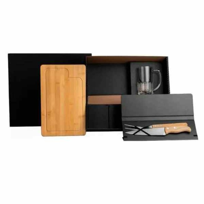 Kit Churrasco Com Caneca - 5 Pçs Personalizado 