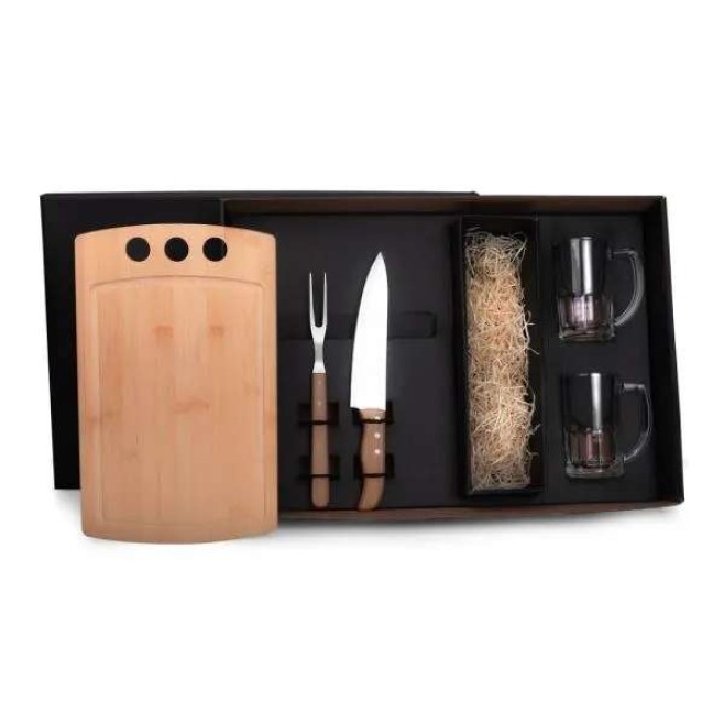 Kit Churrasco E Cerveja - 5 Pçs Personalizado 