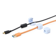 Kit Organizador de Cabos com Fecho Magnético Personalizado