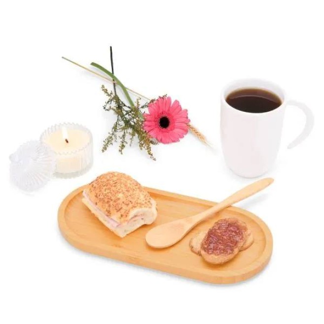 Kit Para Café Com Vela Aromatizada - 4 Pçs Personalizado