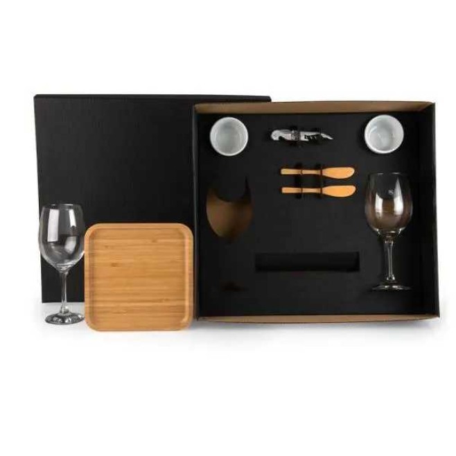 Kit para Petisco/Vinho - 8 Pçs Personalizado