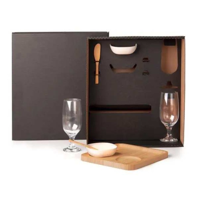 Kit Petisco, Patê E Cerveja - 7 Pçs Personalizado