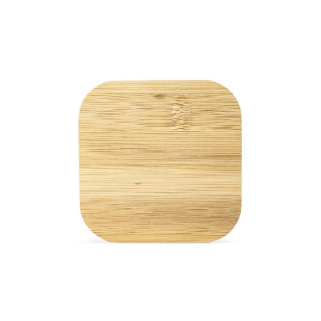 Kit Porta Copos Bambu com 6 Peças Personalizado