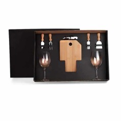 Kit Queijo e Vinho 8 Peças Promocional