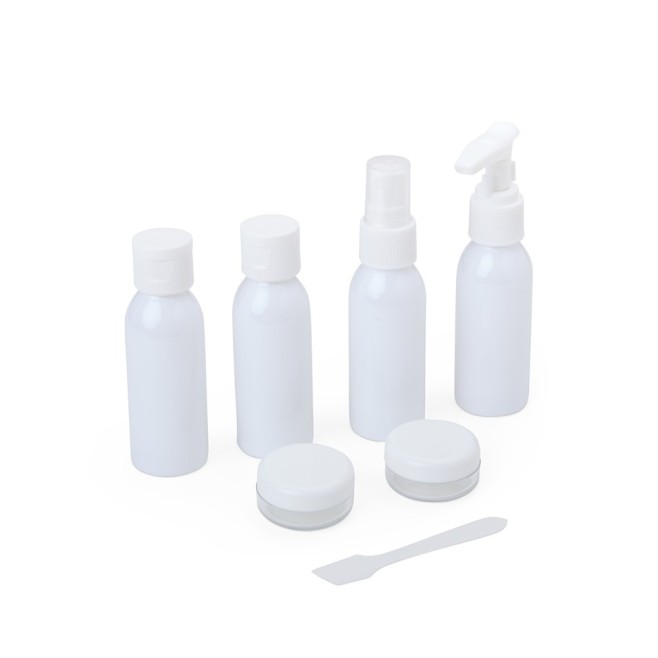 Kit Viagem Plástico 6 Peças Personalizado