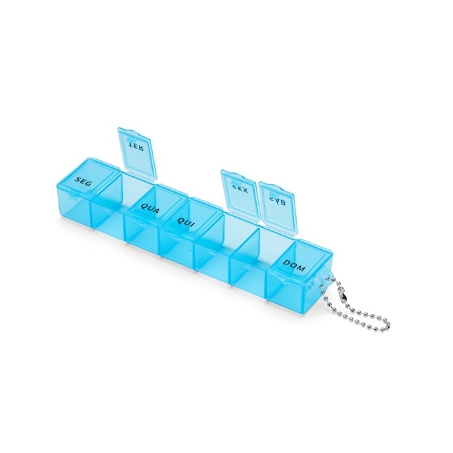 Porta Comprimidos Semanal Plástico Personalizado