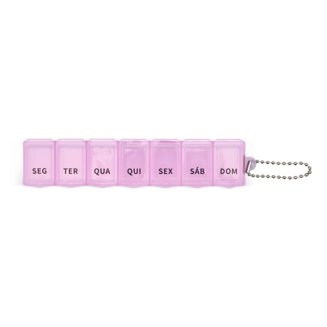 Porta Comprimidos Semanal Plástico Personalizado