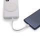 Power Bank 10.000mAh com Carregamento via Indução ou via Cabo Promocional