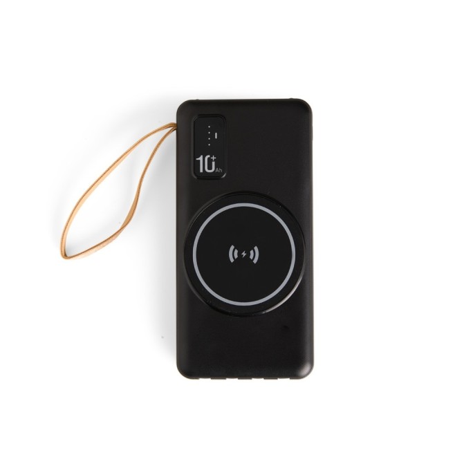Power Bank 10.000mAh com Carregamento via Indução ou via Cabo Promocional