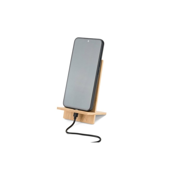 Suporte para Celular em Bambu Personalizado