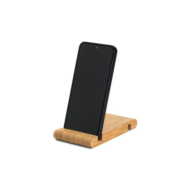 Suporte para Celular em Bambu Promocional